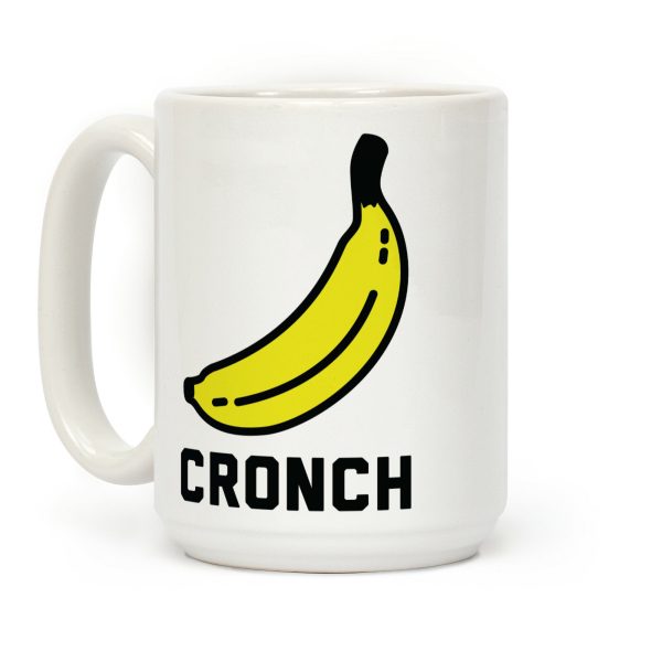 Cronch Banana Meme Coffee Mug Cronch Banana Meme Coffee Mug
