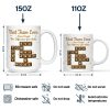 Crossword Best Team Ever Scrabble - Personalized Mug Crossword Best Team Ever Scrabble - Personalized Mug