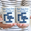 Crossword Best Team Ever Scrabble - Personalized Mug Crossword Best Team Ever Scrabble - Personalized Mug