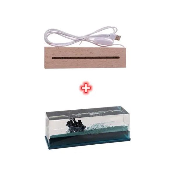 Cruise Ship Decoration Toy Fluid Drift Bottle Titanic Creative Ship Cruise Ship Decoration Toy Fluid Drift Bottle Titanic Creative Ship