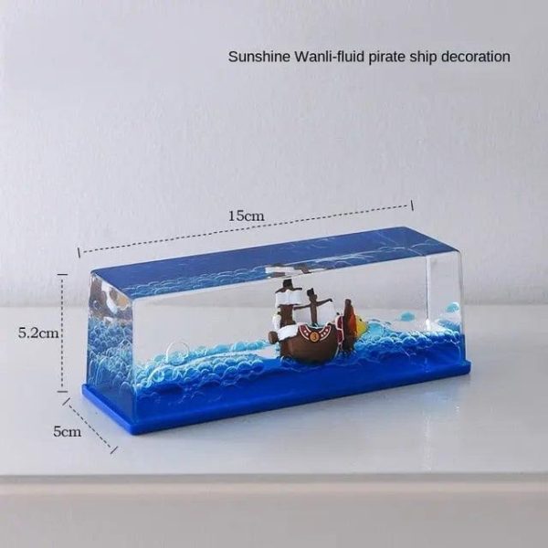 Cruise Ship Decoration Toy Fluid Drift Bottle Titanic Creative Ship Cruise Ship Decoration Toy Fluid Drift Bottle Titanic Creative Ship
