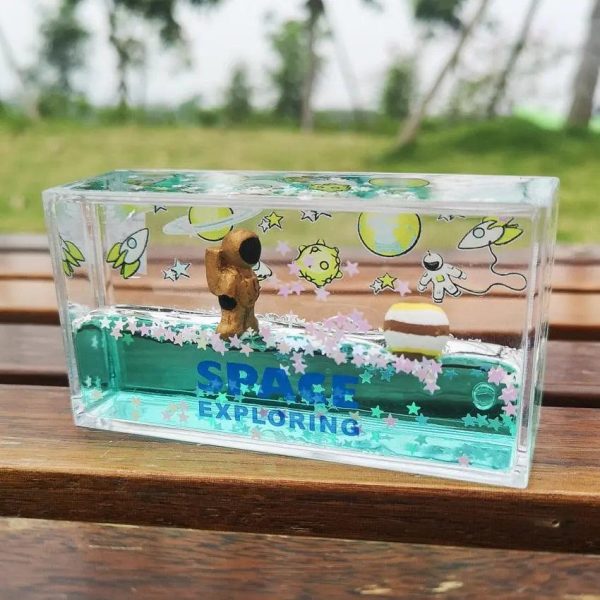 Cruise Ship Decoration Toy Fluid Drift Bottle Titanic Creative Ship Cruise Ship Decoration Toy Fluid Drift Bottle Titanic Creative Ship