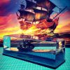 Cruise Ship Fluid Drift Bottle Cruise Ship Fluid Drift Bottle