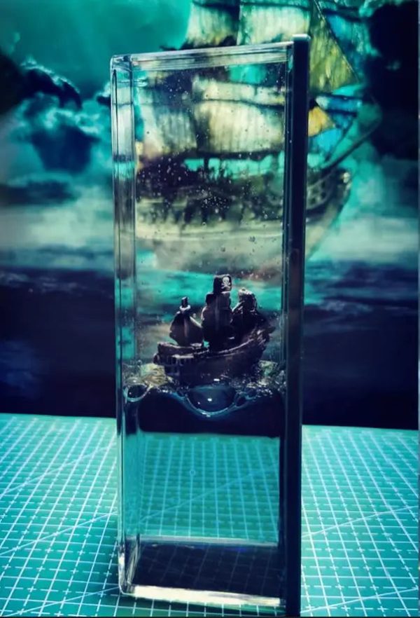 Cruise Ship Fluid Drift Bottle Cruise Ship Fluid Drift Bottle