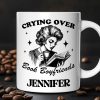 Crying Over Book Boyfriends Personalized Mug, Retro Anti-Valentine Funny Gift With Custom Name Crying Over Book Boyfriends Personalized Mug, Retro Anti-Valentine Funny Gift With Custom Name