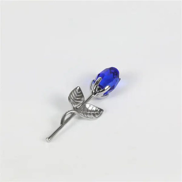 Crystal Glass Artificial Rose Crystal Glass Artificial Rose