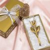Crystal Glass Artificial Rose Crystal Glass Artificial Rose