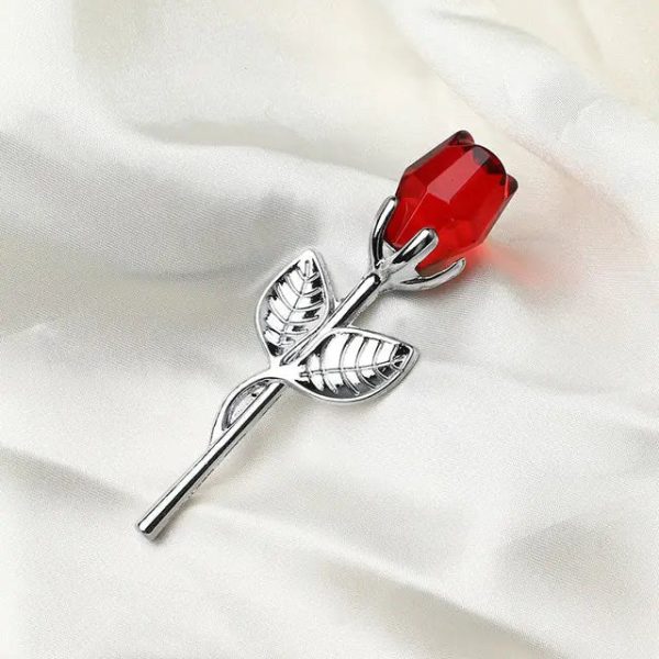 Crystal Glass Artificial Rose Crystal Glass Artificial Rose