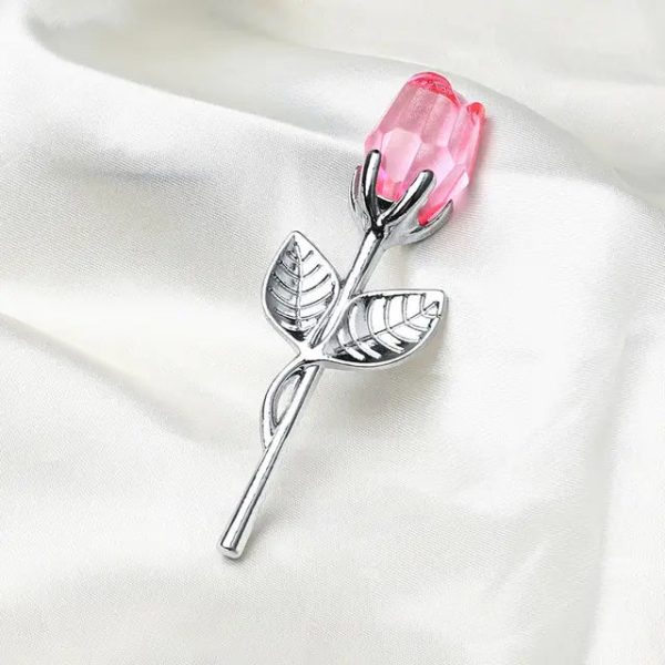 Crystal Glass Artificial Rose Crystal Glass Artificial Rose