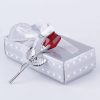 Crystal Glass Rose Ornament in Gift Box