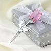 Crystal Glass Rose Ornament in Gift Box