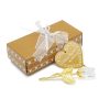 Crystal Rose Gold and Silver Artificial Flower Gift Box Crystal Rose Gold and Silver Artificial Flower Gift Box