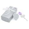 Crystal Rose Gold and Silver Artificial Flower Gift Box Crystal Rose Gold and Silver Artificial Flower Gift Box