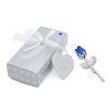 Crystal Rose Gold and Silver Artificial Flower Gift Box Crystal Rose Gold and Silver Artificial Flower Gift Box