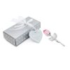 Crystal Rose Gold and Silver Artificial Flower Gift Box Crystal Rose Gold and Silver Artificial Flower Gift Box