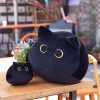 Cuddly Black Cat Plush Toy Pendant - Perfect Gift for Cat Lovers!