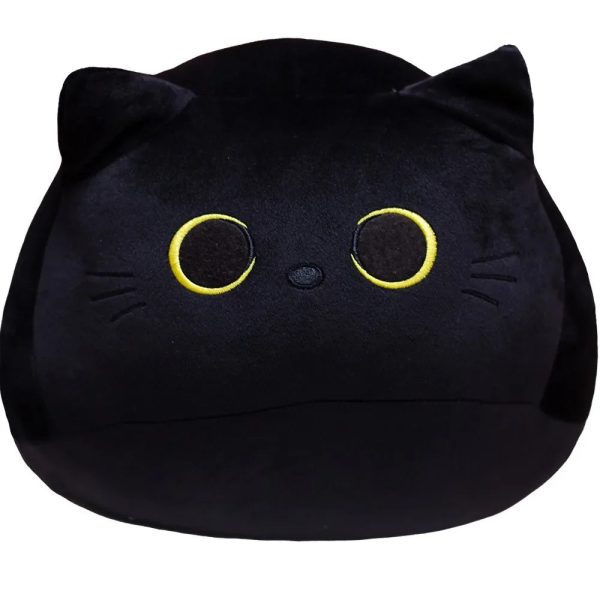 Cuddly Black Cat Plush Toy Pendant - Perfect Gift for Cat Lovers!