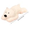 Cuddly Polar Bear Plush Toy - Soft, Foldable & Perfect for Kids' Gifts!