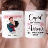 Cupid Ain't A Lie, Personalized Mug, Romantic Couple Gifts