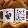 Cupid Ain't A Lie, Personalized Mug, Romantic Couple Gifts