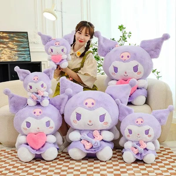 Cupid Kuromi Plush Doll - Adorable Valentine's Gift for Couples & Kids