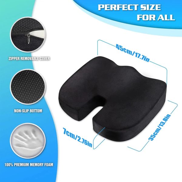 Cushion Your Comfort: Memory Foam U-Shaped Pillow For Wellness Cushion Your Comfort: Memory Foam U-Shaped Pillow For Wellness