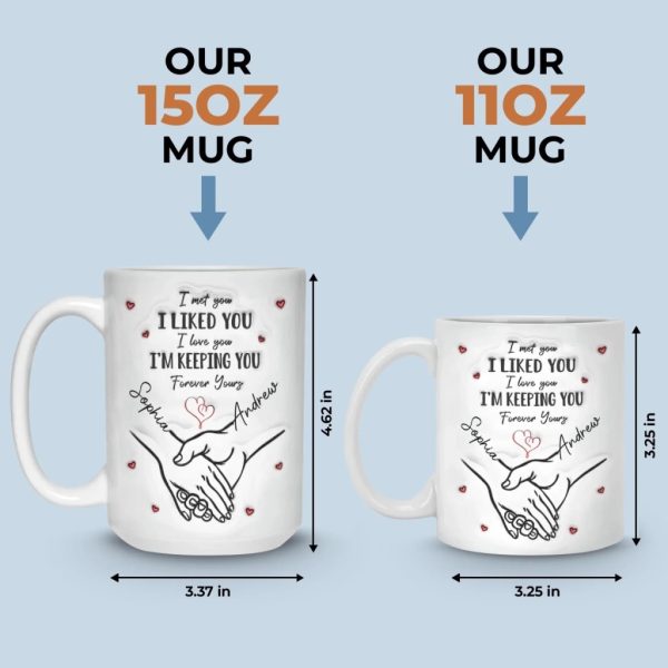 Custom 3D Inflated Effect Printed Mug - Personalized Anniversary Wedding Gifts For Husband And Wife, Him And Her - Always You, Always My Choice Custom 3D Inflated Effect Printed Mug - Personalized Anniversary Wedding Gifts For Husband And Wife, Him And Her - Always You, Always My Choice