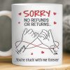 Custom 3D Inflated Effect Printed Mug - Personalized Anniversary Wedding Gifts For Husband And Wife, Him And Her - Built On Love Custom 3D Inflated Effect Printed Mug - Personalized Anniversary Wedding Gifts For Husband And Wife, Him And Her - Built On Love