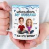 Custom 3D Inflated Effect Printed Mug - Personalized Anniversary Wedding Gifts For Husband And Wife, Him And Her - Love Chosen Again And Again