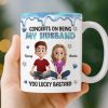 Custom 3D Inflated Effect Printed Mug - Personalized Anniversary Wedding Gifts For Husband And Wife, Him And Her - Love Chosen Again And Again