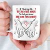 Custom 3D Inflated Effect Printed Mug - Personalized Anniversary Wedding Gifts For Husband And Wife, Him And Her - Love Feels Easy With You