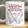 Custom 3D Inflated Effect Printed Mug - Personalized Anniversary Wedding Gifts For Husband And Wife, Him And Her - Love Feels Easy With You