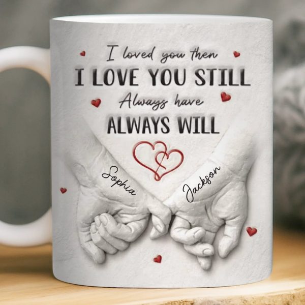 Custom 3D Inflated Effect Printed Mug - Personalized Anniversary Wedding Gifts For Husband And Wife, Him And Her - Love Grows Stronger With Us Custom 3D Inflated Effect Printed Mug - Personalized Anniversary Wedding Gifts For Husband And Wife, Him And Her - Love Grows Stronger With Us