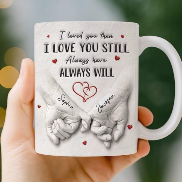 Custom 3D Inflated Effect Printed Mug - Personalized Anniversary Wedding Gifts For Husband And Wife, Him And Her - Love Grows Stronger With Us Custom 3D Inflated Effect Printed Mug - Personalized Anniversary Wedding Gifts For Husband And Wife, Him And Her - Love Grows Stronger With Us