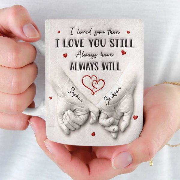 Custom 3D Inflated Effect Printed Mug - Personalized Anniversary Wedding Gifts For Husband And Wife, Him And Her - Love Grows Stronger With Us Custom 3D Inflated Effect Printed Mug - Personalized Anniversary Wedding Gifts For Husband And Wife, Him And Her - Love Grows Stronger With Us