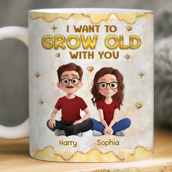 Custom 3D Inflated Effect Printed Mug - Personalized Anniversary Wedding Gifts For Husband And Wife, Him And Her - Our Connection Feels Natural Custom 3D Inflated Effect Printed Mug - Personalized Anniversary Wedding Gifts For Husband And Wife, Him And Her - Our Connection Feels Natural