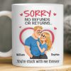 Custom 3D Inflated Effect Printed Mug - Personalized Anniversary Wedding Gifts For Husband And Wife, Him And Her - Our Love Needs No Date Custom 3D Inflated Effect Printed Mug - Personalized Anniversary Wedding Gifts For Husband And Wife, Him And Her - Our Love Needs No Date