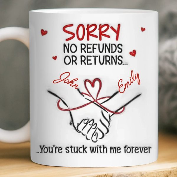 Custom 3D Inflated Effect Printed Mug - Personalized Anniversary Wedding Gifts For Husband And Wife, Him And Her - Our Love Starts With Coffee Custom 3D Inflated Effect Printed Mug - Personalized Anniversary Wedding Gifts For Husband And Wife, Him And Her - Our Love Starts With Coffee