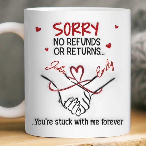 Custom 3D Inflated Effect Printed Mug - Personalized Anniversary Wedding Gifts For Husband And Wife, Him And Her - Our Love Starts With Coffee Custom 3D Inflated Effect Printed Mug - Personalized Anniversary Wedding Gifts For Husband And Wife, Him And Her - Our Love Starts With Coffee