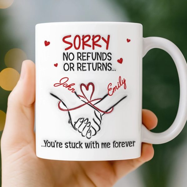 Custom 3D Inflated Effect Printed Mug - Personalized Anniversary Wedding Gifts For Husband And Wife, Him And Her - Our Love Starts With Coffee Custom 3D Inflated Effect Printed Mug - Personalized Anniversary Wedding Gifts For Husband And Wife, Him And Her - Our Love Starts With Coffee