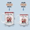 Custom 3D Inflated Effect Printed Mug - Personalized Anniversary Wedding Gifts For Husband And Wife, Him And Her - Together Is Where Peace Lives Custom 3D Inflated Effect Printed Mug - Personalized Anniversary Wedding Gifts For Husband And Wife, Him And Her - Together Is Where Peace Lives