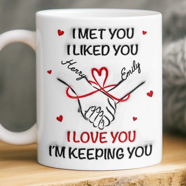Custom 3D Inflated Effect Printed Mug - Personalized Anniversary Wedding Gifts For Husband And Wife, Him And Her - You Are My Constant Joy Custom 3D Inflated Effect Printed Mug - Personalized Anniversary Wedding Gifts For Husband And Wife, Him And Her - You Are My Constant Joy