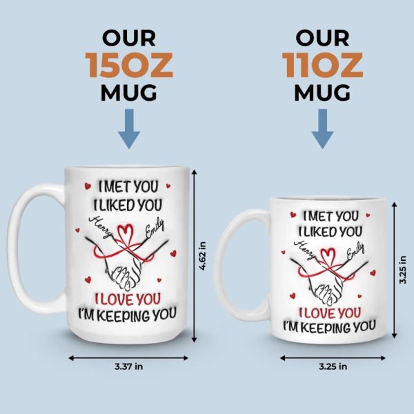 Custom 3D Inflated Effect Printed Mug - Personalized Anniversary Wedding Gifts For Husband And Wife, Him And Her - You Are My Constant Joy Custom 3D Inflated Effect Printed Mug - Personalized Anniversary Wedding Gifts For Husband And Wife, Him And Her - You Are My Constant Joy