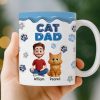 Custom 3D Inflated Effect Printed Mug - Personalized Birthday Gifts For Cat Lovers, Cat Mom And Dad - Living That Cat Life Custom 3D Inflated Effect Printed Mug - Personalized Birthday Gifts For Cat Lovers, Cat Mom And Dad - Living That Cat Life