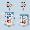 Custom 3D Inflated Effect Printed Mug - Personalized Birthday Gifts For Cat Lovers, Cat Mom And Dad - Living That Cat Life Custom 3D Inflated Effect Printed Mug - Personalized Birthday Gifts For Cat Lovers, Cat Mom And Dad - Living That Cat Life