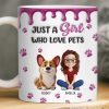 Custom 3D Inflated Effect Printed Mug - Personalized Birthday Gifts For Dog Cat Lovers, Dog Dad And Mom, Cat Owners - A Soft Spot For Wagging Tails Custom 3D Inflated Effect Printed Mug - Personalized Birthday Gifts For Dog Cat Lovers, Dog Dad And Mom, Cat Owners - A Soft Spot For Wagging Tails