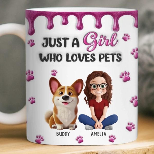 Custom 3D Inflated Effect Printed Mug - Personalized Birthday Gifts For Dog Cat Lovers, Dog Dad And Mom, Cat Owners - A Soft Spot For Wagging Tails Custom 3D Inflated Effect Printed Mug - Personalized Birthday Gifts For Dog Cat Lovers, Dog Dad And Mom, Cat Owners - A Soft Spot For Wagging Tails