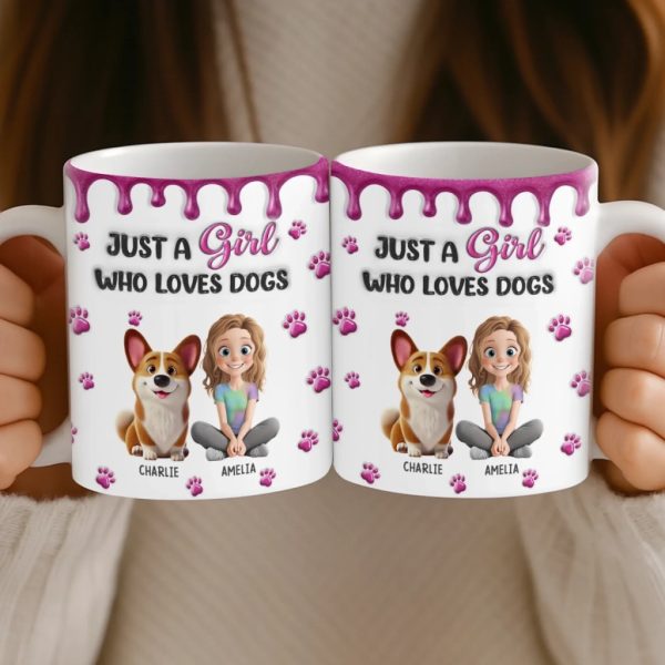 Custom 3D Inflated Effect Printed Mug - Personalized Birthday Gifts For Dog Cat Lovers, Dog Dad And Mom, Cat Owners - A Soft Spot For Wagging Tails Custom 3D Inflated Effect Printed Mug - Personalized Birthday Gifts For Dog Cat Lovers, Dog Dad And Mom, Cat Owners - A Soft Spot For Wagging Tails