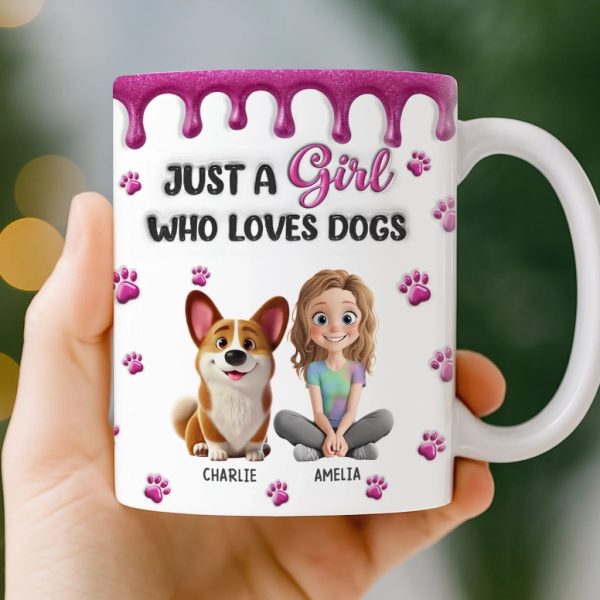 Custom 3D Inflated Effect Printed Mug - Personalized Birthday Gifts For Dog Cat Lovers, Dog Dad And Mom, Cat Owners - A Soft Spot For Wagging Tails Custom 3D Inflated Effect Printed Mug - Personalized Birthday Gifts For Dog Cat Lovers, Dog Dad And Mom, Cat Owners - A Soft Spot For Wagging Tails
