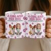 Custom 3D Inflated Effect Printed Mug - Personalized Birthday Gifts For Dog Lovers, Dog Dad And Mom - Best Friends For Life Custom 3D Inflated Effect Printed Mug - Personalized Birthday Gifts For Dog Lovers, Dog Dad And Mom - Best Friends For Life